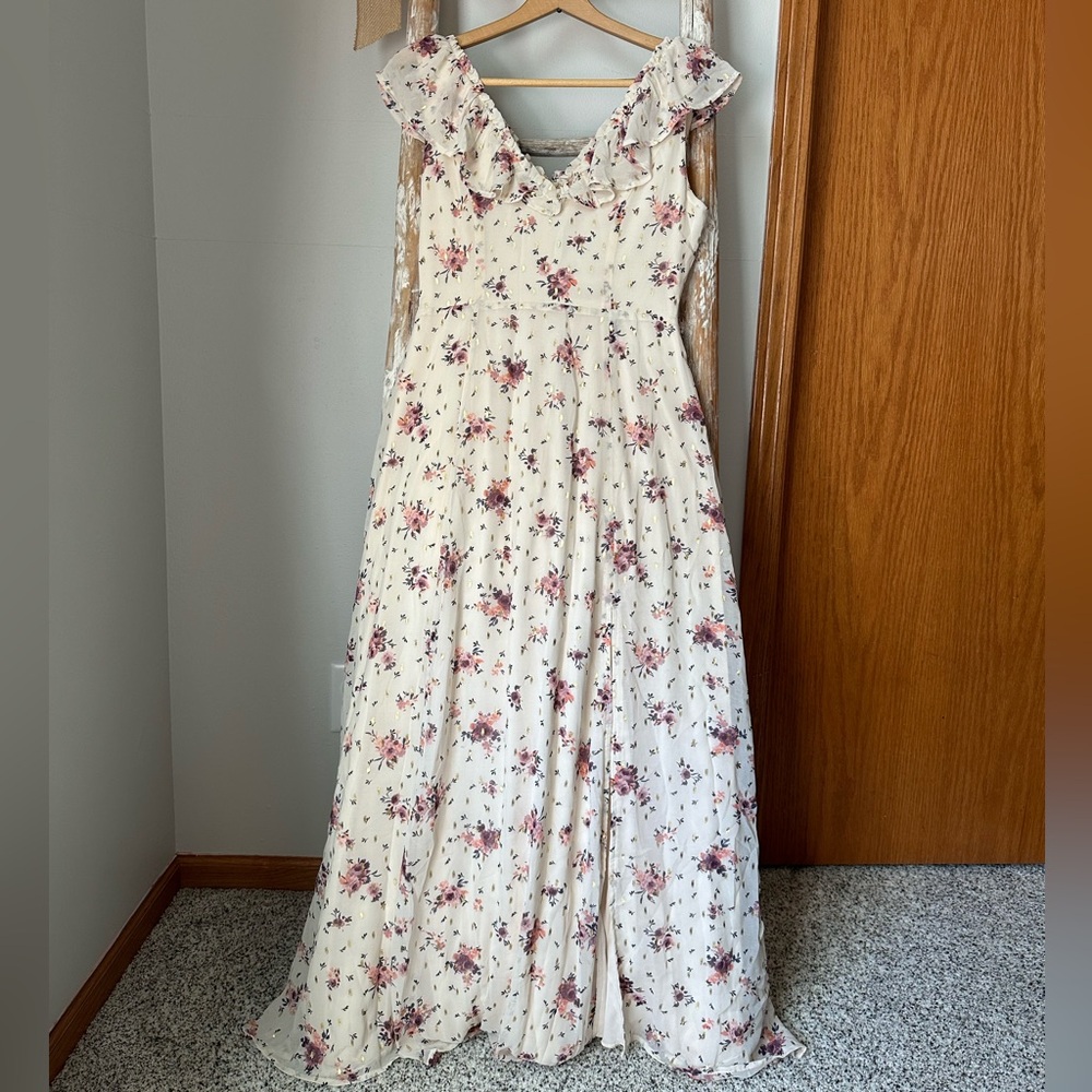 Miami by Francesca’s floral maxi dress
